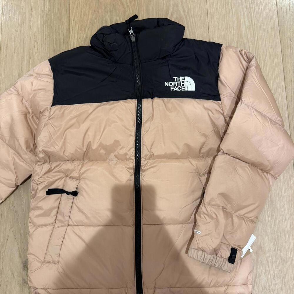The North Face 1996 Nuptuse 700 Pink and Black puffer jacket